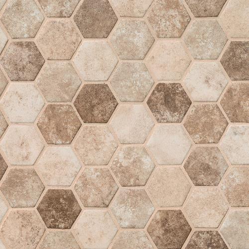 Sandhills in Hexagon Glass Tile