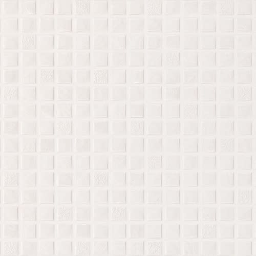 Sparkle in White Square 12" X 39" Tile