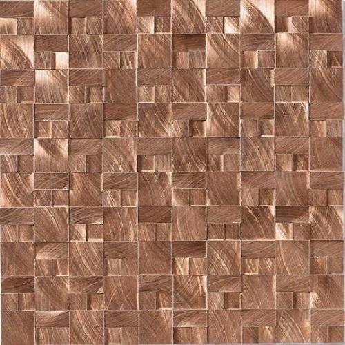 Structure In Copper - 3D Block