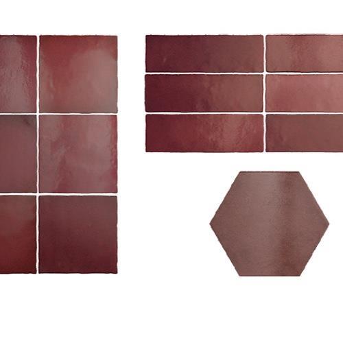 Studios - Parkside in Rosso - 2.5x8 Tile