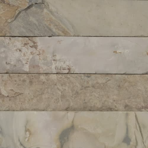 SLATE, QUARTZITE & SANDSTONE in Autumn Lilac - Stacked Corner Set 6" X 24" X 1.25" Natural Stone
