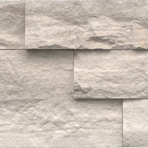 Structure in Structure Stacked Ledger Cream (Limestone) 6ù X 24ù Natural Stone