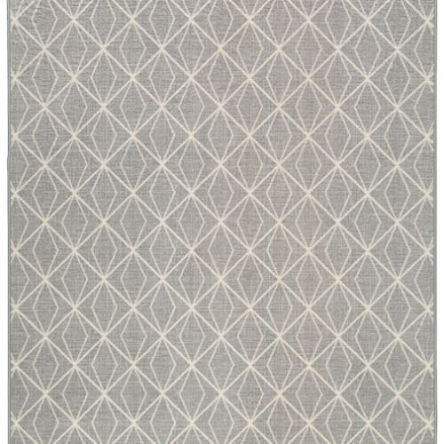 Subtle Solitaire - Sliver Thread 2’8” X 3’10”