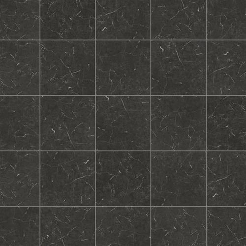 Knight Tile In Midnight Black Marble