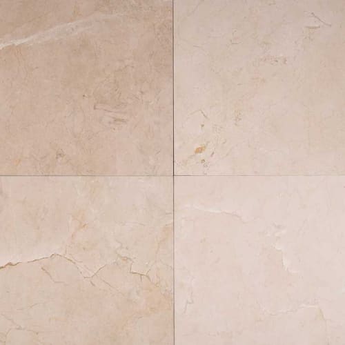 Crema Marfil Classic in Beige 18x18h Natural Stone