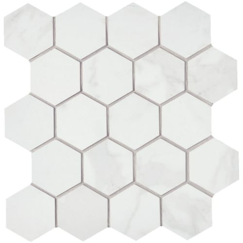 Themar in Venato Gold Hex Tile