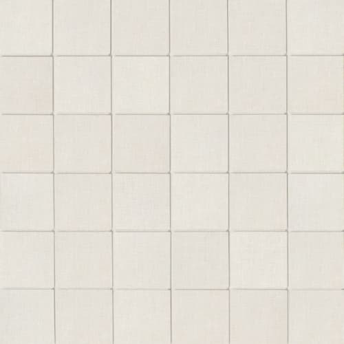 Touch in Snow Brick Mosaic Tile