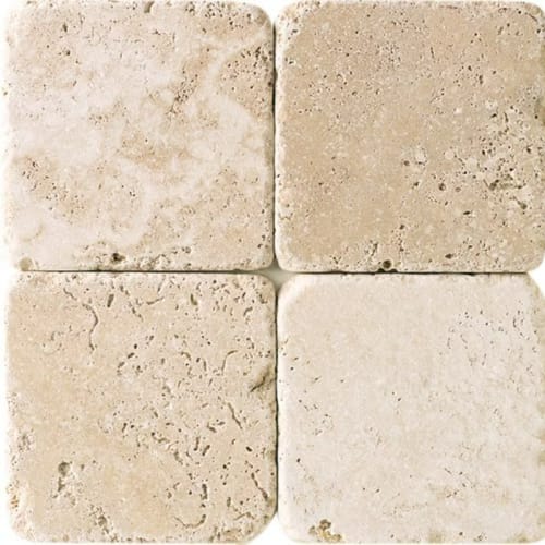 Travertine In Mediterr Ivory-4X4