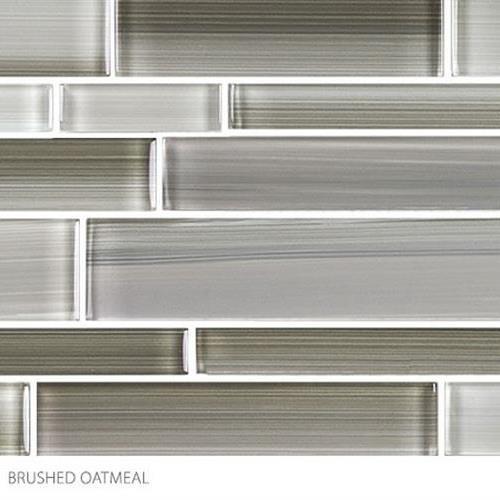 Translucent Fresco Glass In Brushed Oatmeal