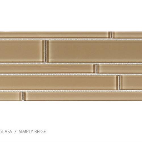 Translucent Clear Glass In Simply Beige