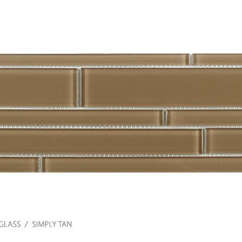 Translucent Clear Glass In Simply Tan
