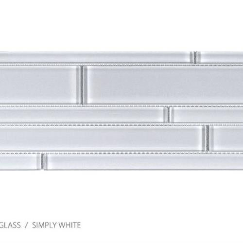 Translucent Clear Glass In Simply White