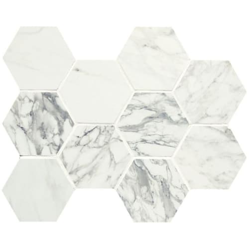 Tru Marmi In Arabescato Hex