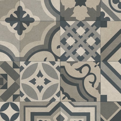 TruTex in Encaustic Tile Artizan Vinyl Sheet Goods