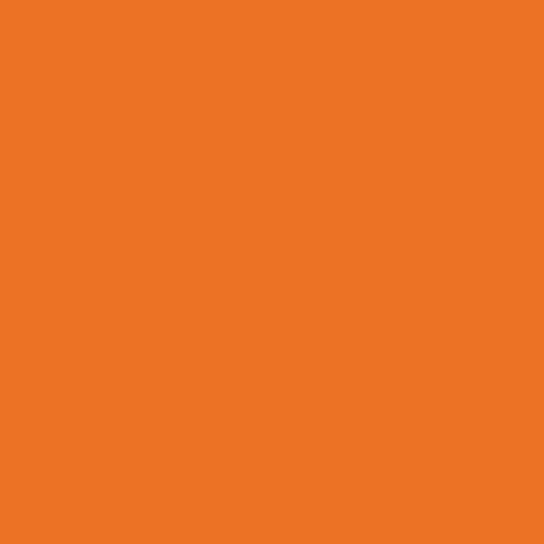 Unglazed Mosaics In Orange Fizz-1X1