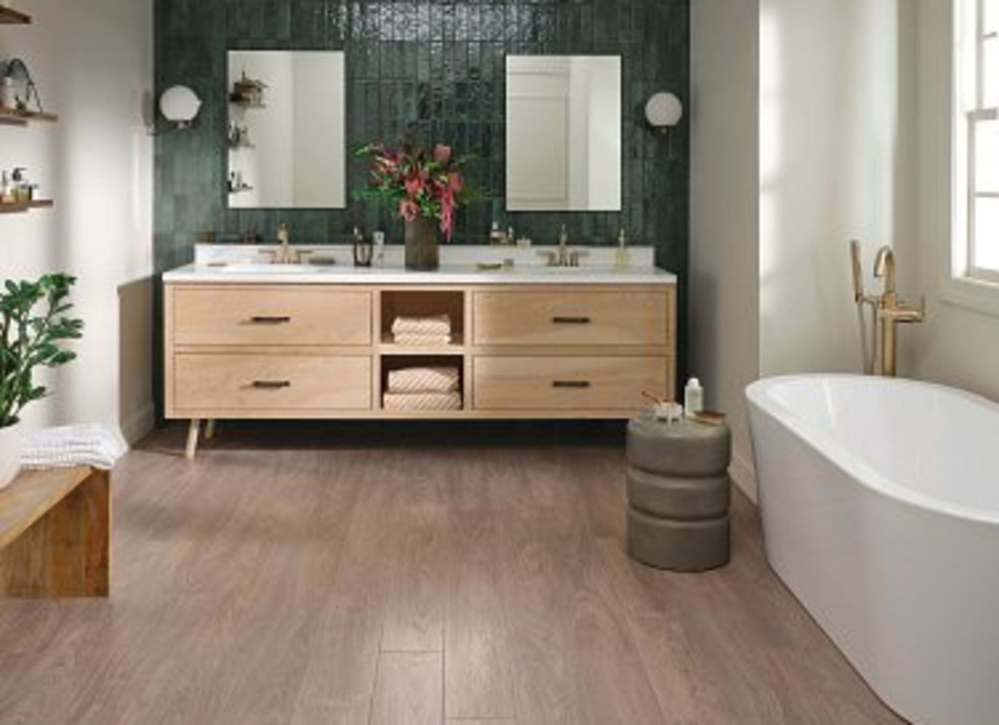 Idlewild Lane in Feather Walnut