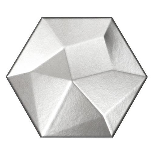 Code In Metal Hexagon High 6"X7"