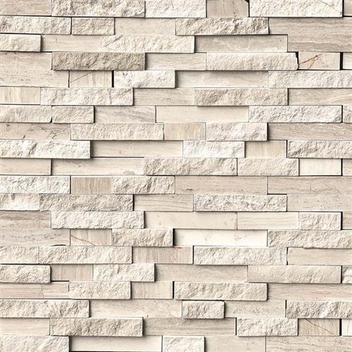 White Oak In White Oak - Splitface Interlocking