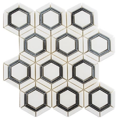 Sky Light Collection in White Celesta Glass Tile