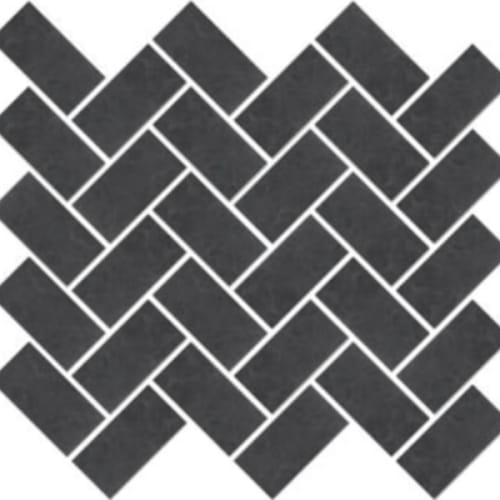 Absolute In Black - 1.5X3 Herringbone Mosaic