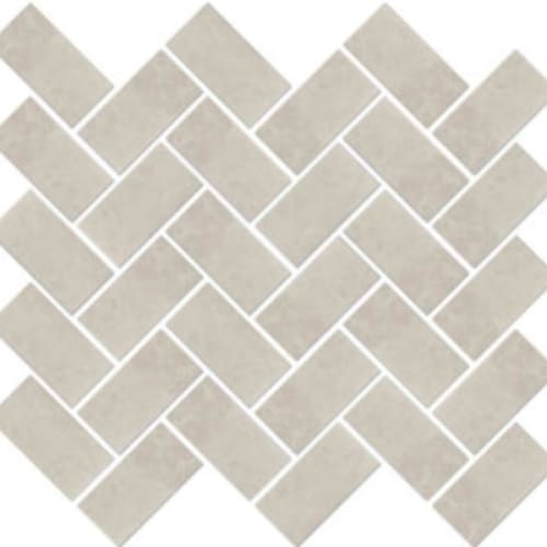 Absolute In White - 1.5X3 Herringbone Mosaic