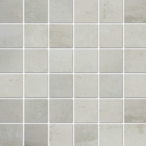 Aged Concrete in Silver - 2x2 Mosaic Tile