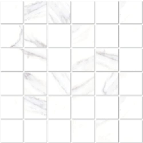 Andrea in Calacatta - 2x2 Mosaic Tile