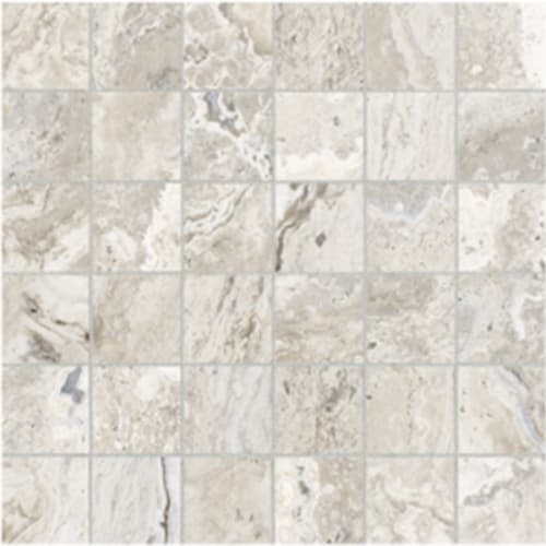 Antique Onyx in Ivory Stone - 2x2 Mosaic Tile
