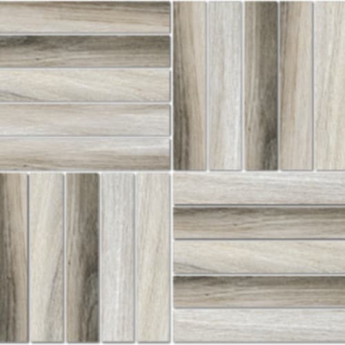 Belize Plank In Exotic Blend - 1X6 Parquet Mosaic