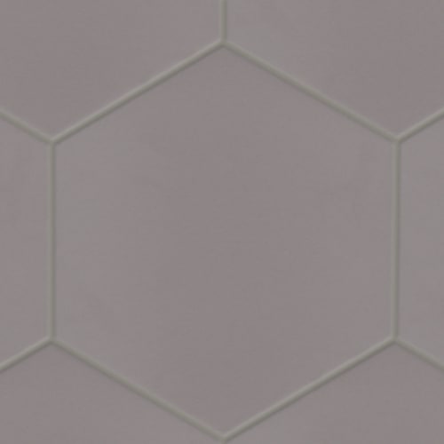 Brio in Grey - 8.5x10 Hexagon Tile