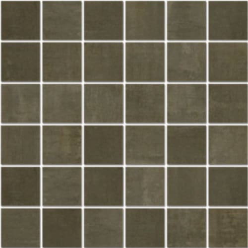 Brushed Metallic In Mocha - 2X2 Mosaic