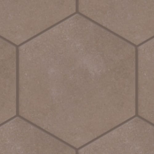 Chelsea in Argilla - 8x7 Hexagon Tile