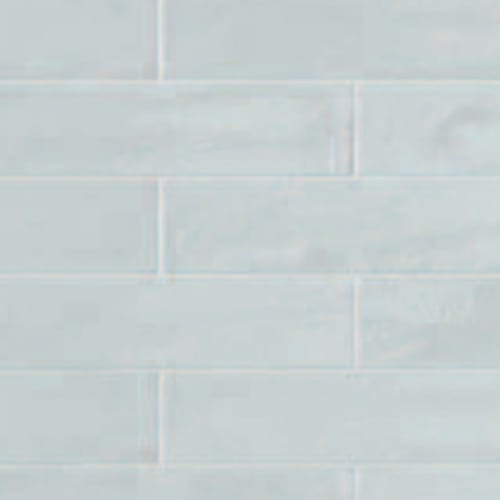 Color Blok Wall In Aqua - 6X24