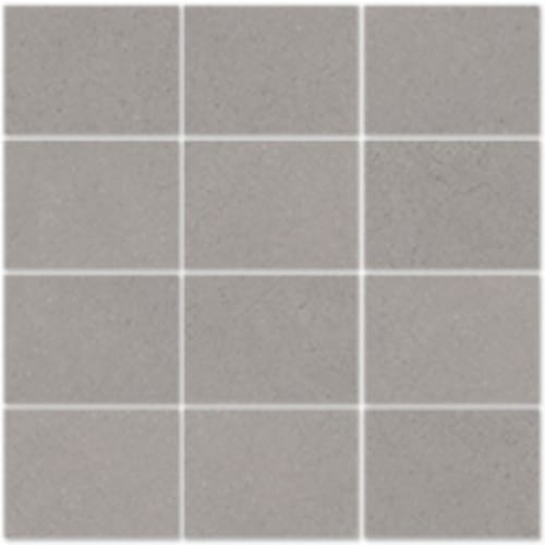 Color Blok In Mist Grey - 3X4 Stack Mosaic