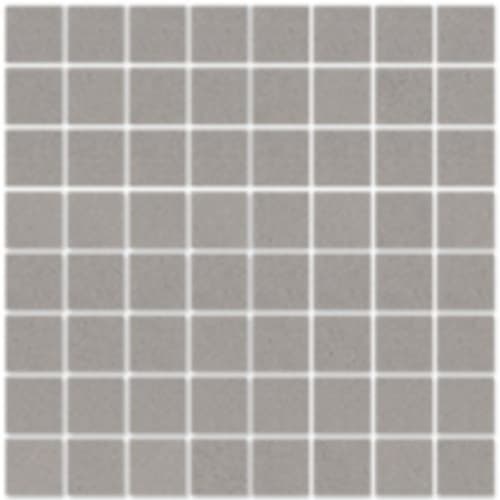 Color Blok In Mist Grey - 1.5X1.5 Mosaic