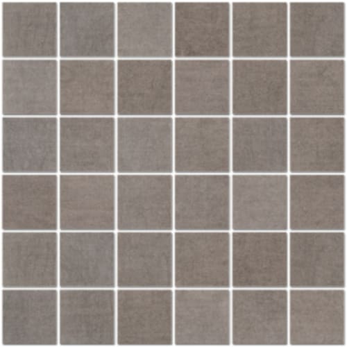 Fab-crete in Charcoal - 2x2 Mosaic Tile