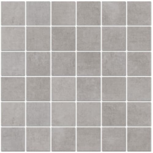 Fab-crete in Pewter - 2x2 Mosaic Tile