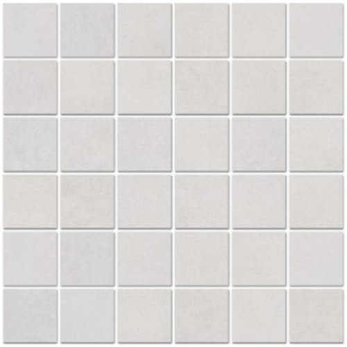 Fab-Crete In White - 2X2 Mosaic
