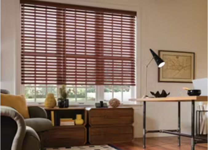 Graber faux wood blinds in Kennewick, WA