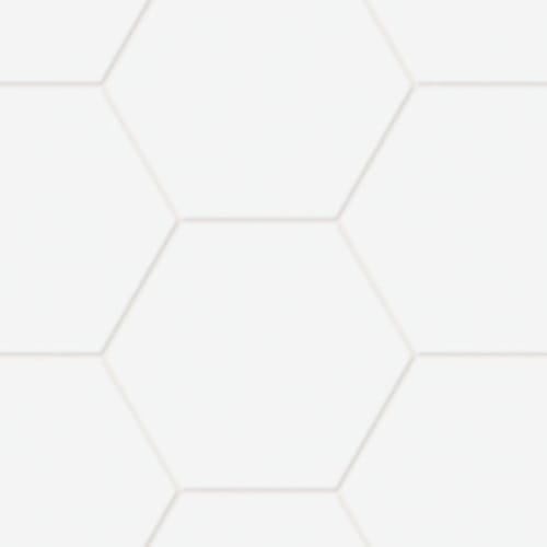 Force in White - 6x7 Hexagon Tile