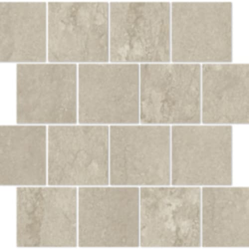 Glacier in Sand Stone - 3x3 Brick Mosaic Tile