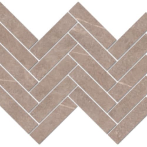 Highland in Crema - 1.5x6 Herringbone Mosaic Tile