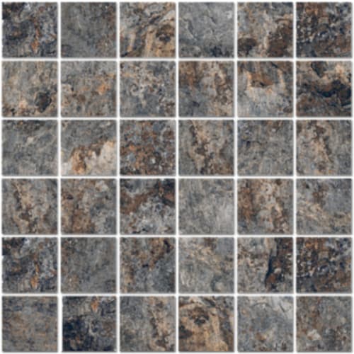 Himalaya in Nero - 2x2 Mosaic Tile