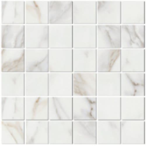 Iconic In Calacatta - 2X2 Mosaic