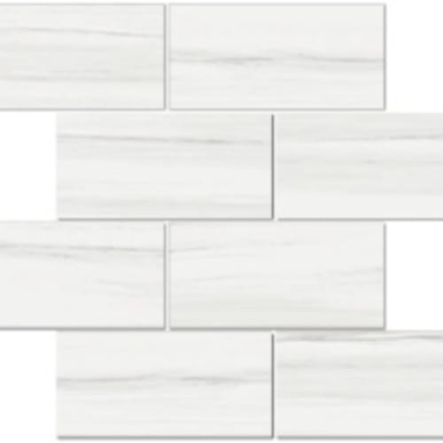 Iconic In Dolomite - 3X6 Brick Mosaic