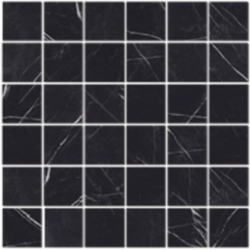Iconic In Nero Marquina - 2X2 Mosaic