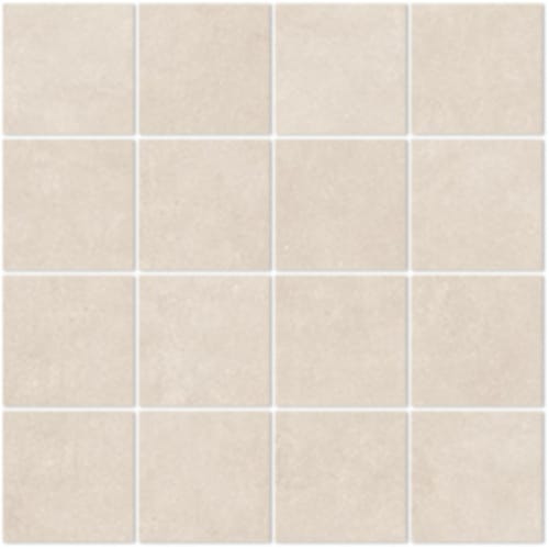 Impact in Ivory - 3x3 Mosaic Tile