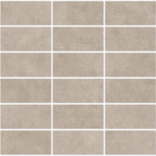 Impact in Sand - 2x4 Stack Mosaic Tile