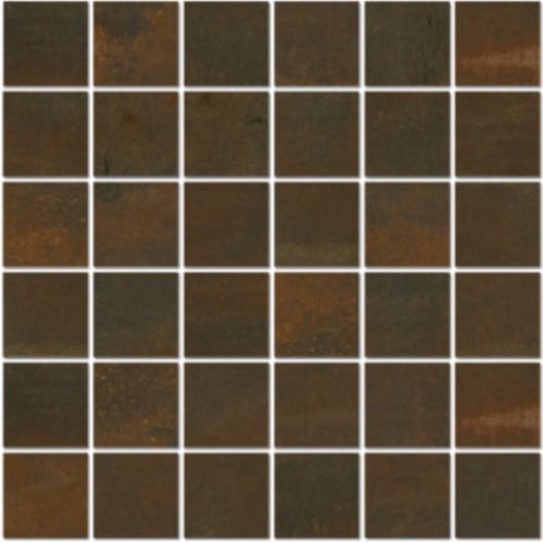 Iron Ridge in Rosso - 2x2 Mosaic Tile