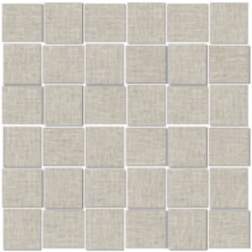 Linencloth 2.0 In Beige Weave - 2X2 Basketweave Mosaic
